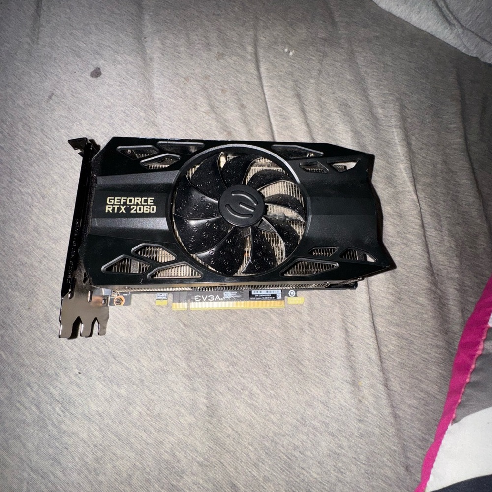 EVGA Black Graphics Card Compact Single-Fan Design